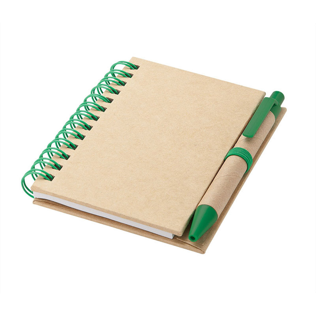 Sovrano Green Baffin Bay Notebook & Pen