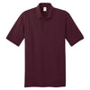 Port & Company Men's Athletic Maroon Tall Core Blend Jersey Knit Polo