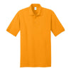 Port & Company Men's Gold Tall Core Blend Jersey Knit Polo