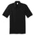 Port & Company Men's Jet Black Tall Core Blend Jersey Knit Polo
