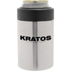 Kratos Black 12 oz Double Wall Stainless Can Cooler