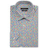 Bugatchi Men's Milti-Color Candy Point Collar Regular Placket No Pocket Classic Fit