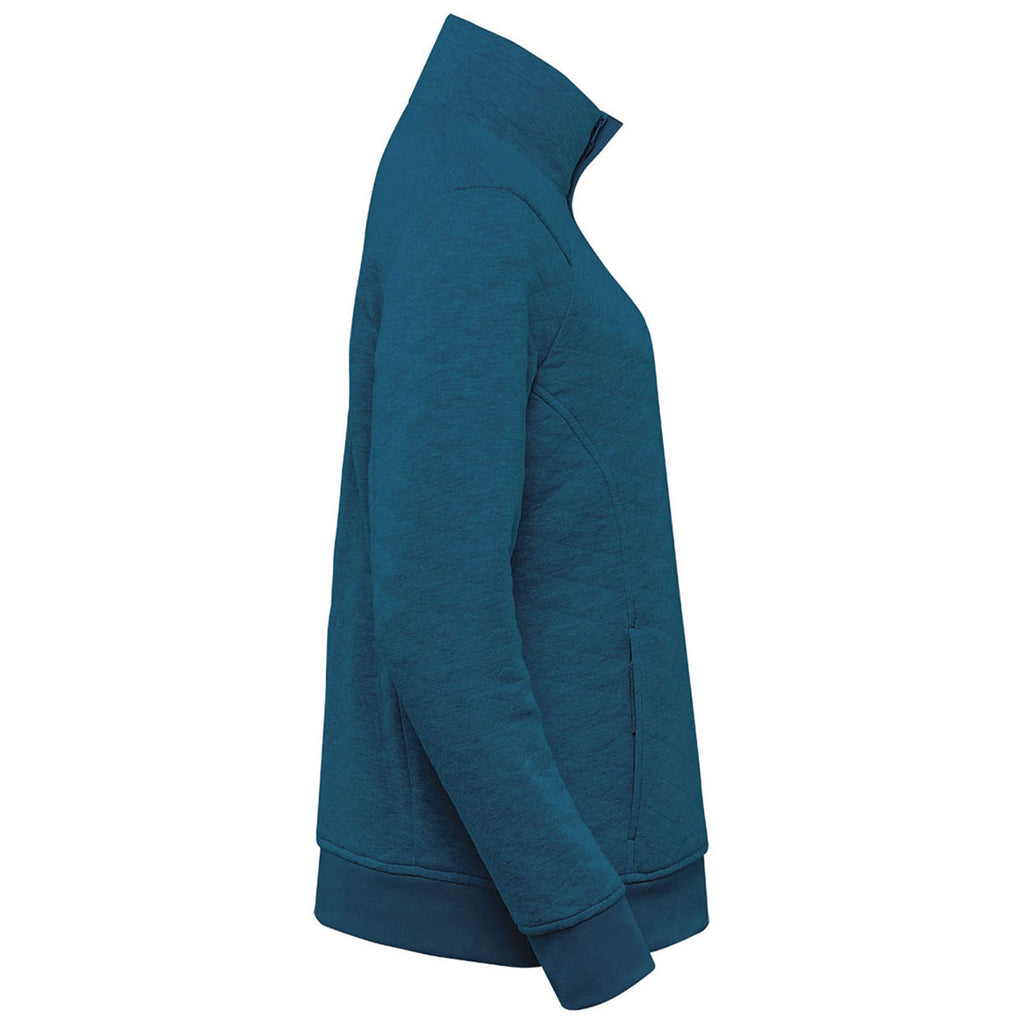 Stormtech Women's Steel Blue Montebello Thermal 1/4 Zip Pullover