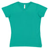 LAT Women's Jade V-Neck Premium Jersey T-Shirt