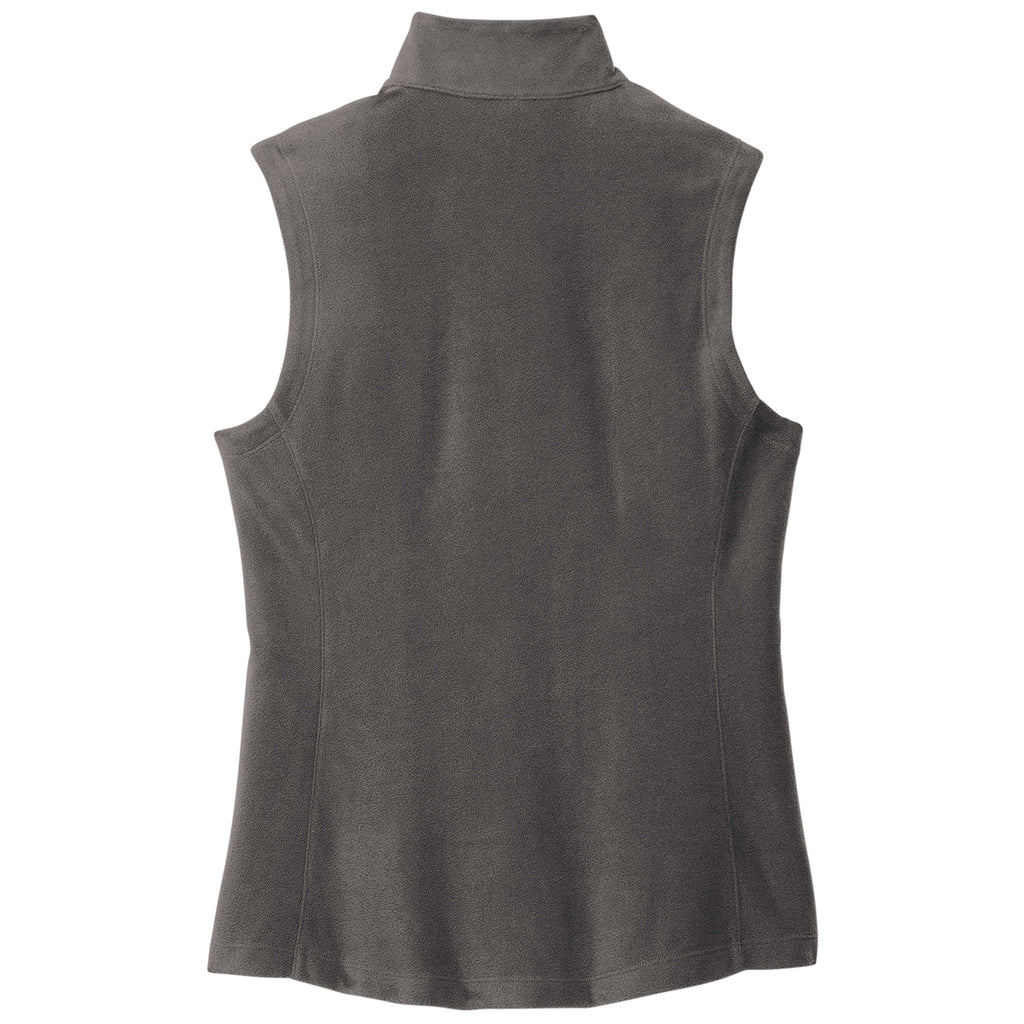 Port Authority Women's Pewter Accord Microfleece Vest