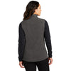 Port Authority Women's Pewter Accord Microfleece Vest