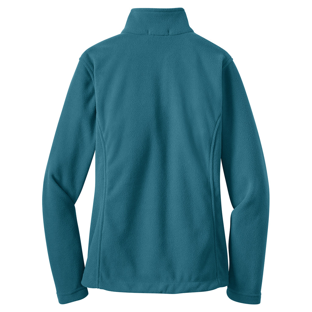 Port Authority Women's Teal Blue Value Fleece Jacket