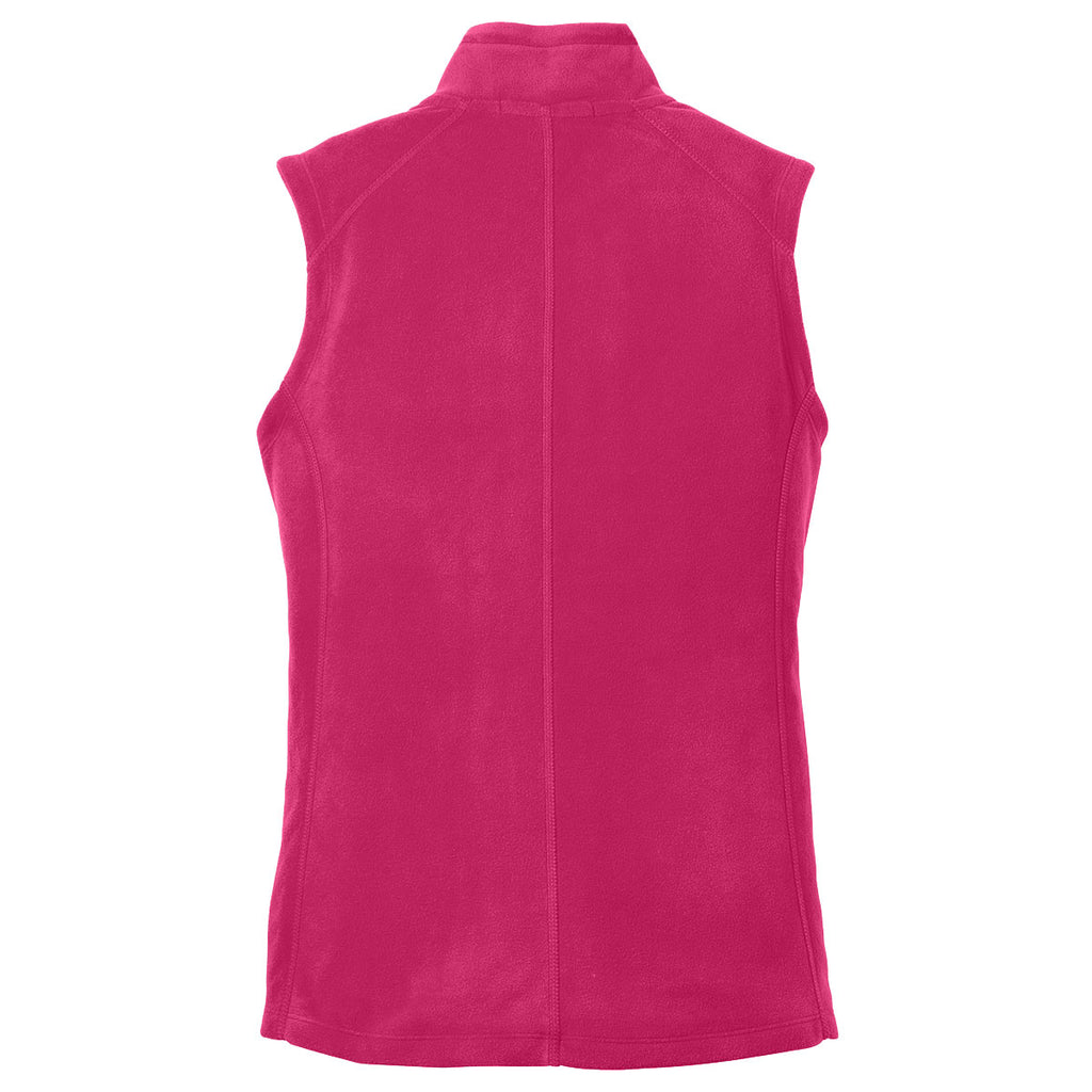 Port Authority Women's Dark Fuchsia Microfleece Vest