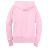 Sport-Tek Women's Pink Full-Zip Hooded Fleece Jacket