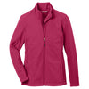Port Authority Women's Dark Fuchsia Cinch-Waist Soft Shell Jacket