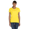 Fruit of the Loom Women's Yellow 5 oz. HD Cotton T-Shirt