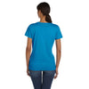 Fruit of the Loom Women's Pacific Blue 5 oz. HD Cotton T-Shirt