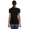 Fruit of the Loom Women's Black 5 oz. HD Cotton V-Neck T-Shirt