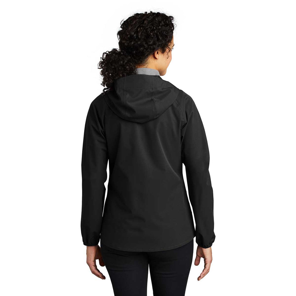 Port Authority Women's Deep Black Essential Rain Jacket