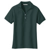 Port Authority Women's Dark Green 100% Pima Cotton Polo