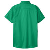 Port Authority Women's Court Green Short Sleeve Easy Care Shirt