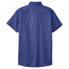 Port Authority Women's Mediterranean Blue Short Sleeve Easy Care Shirt