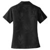 Port Authority Women's Black Patterned Easy Care Camp Shirt