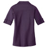 Port Authority Women's Purple/Dress Blue Navy Oxford Pique Double Pocket Polo
