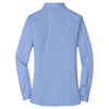 Port Authority Women's Dress Shirt Blue Dimension Knit Dress Shirt