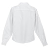 Port Authority Women's White Long Sleeve Easy Care, Soil Resistant Shirt
