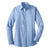 Port Authority Women's Light Blue L/S Value Poplin Shirt