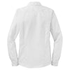 Port Authority Women's White Long Sleeve Non-Iron Twill Shirt