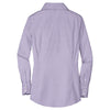 Port Authority Women's Purple Plaid Pattern Easy Care Shirt