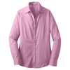 Port Authority Women's Pink Orchid Crosshatch Easy Care Shirt