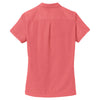 Port Authority Women's Deep Coral Textured Camp Shirt