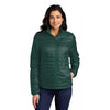 Port Authority Women's Tree Green/ Marine Green Packable Puffy Jacket
