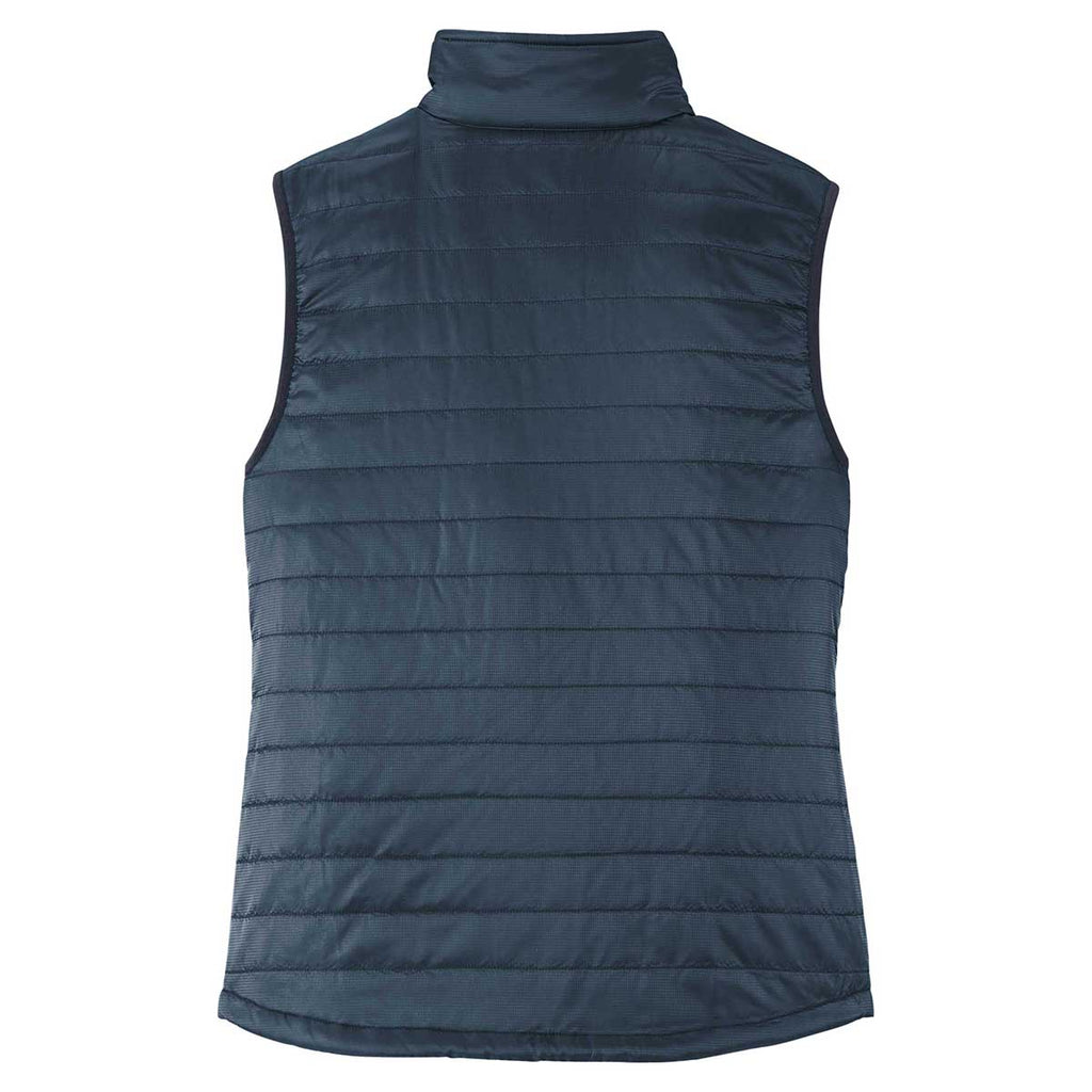 Port Authority Women's Regatta Blue/ River Blue Packable Puffy Vest