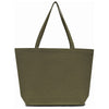 Liberty Bags Khaki Green Seaside Cotton 12oz. Pigment-Dyed Large Tote