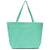 Liberty Bags Sea Glass Green Seaside Cotton 12oz. Pigment-Dyed Large Tote