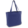 Liberty Bags Washed Navy Seaside Cotton 12oz. Pigment-Dyed Large Tote