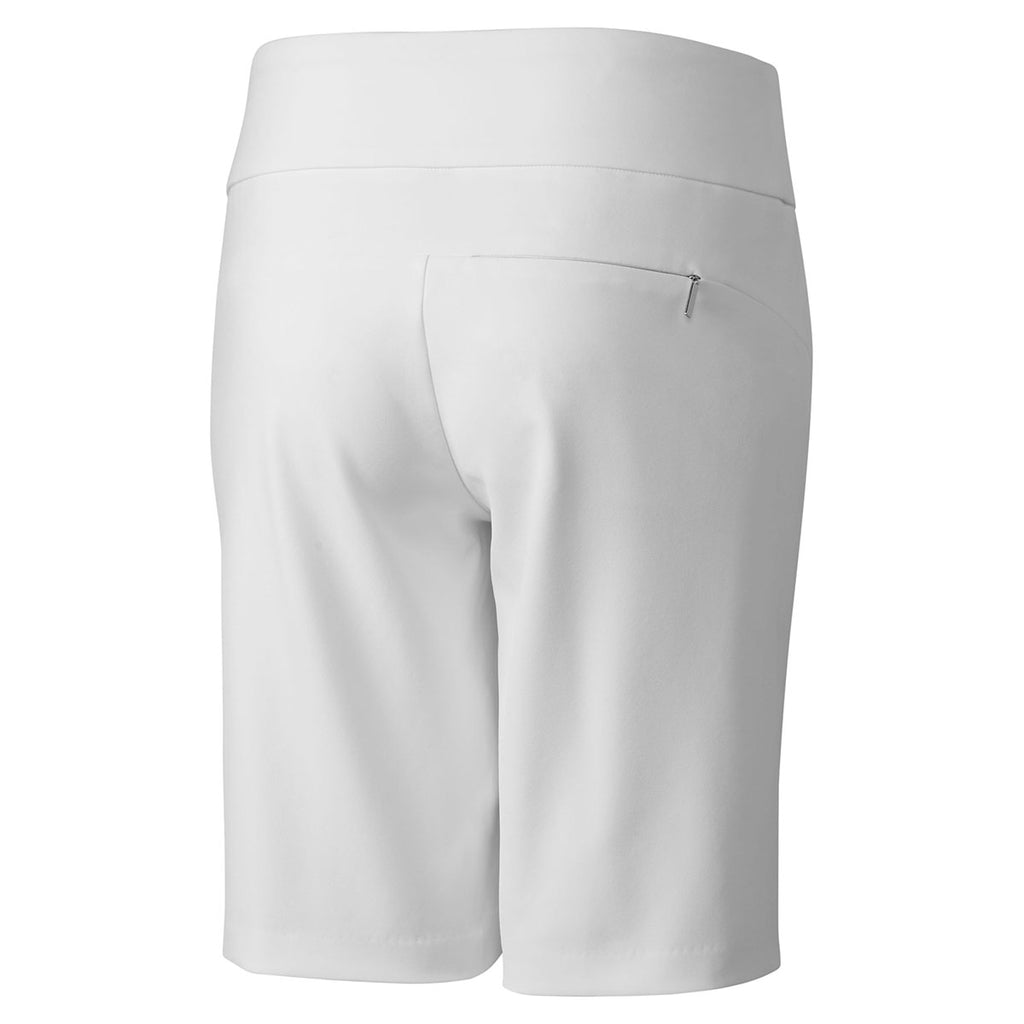 Cutter & Buck Women's White DryTec Pacific Pull-On Short