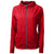 Cutter & Buck Women's Red Adapt Eco Knit Hybrid Recycled Full Zip Jacket