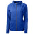 Cutter & Buck Women's Tour Blue Adapt Eco Knit Hybrid Recycled Full Zip Jacket