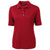 Cutter & Buck Women's Cardinal Red Virtue Eco Pique Recycled Polo