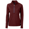 Cutter & Buck Women's Bordeaux Adapt Eco Knit Recycled Half Zip Pullover