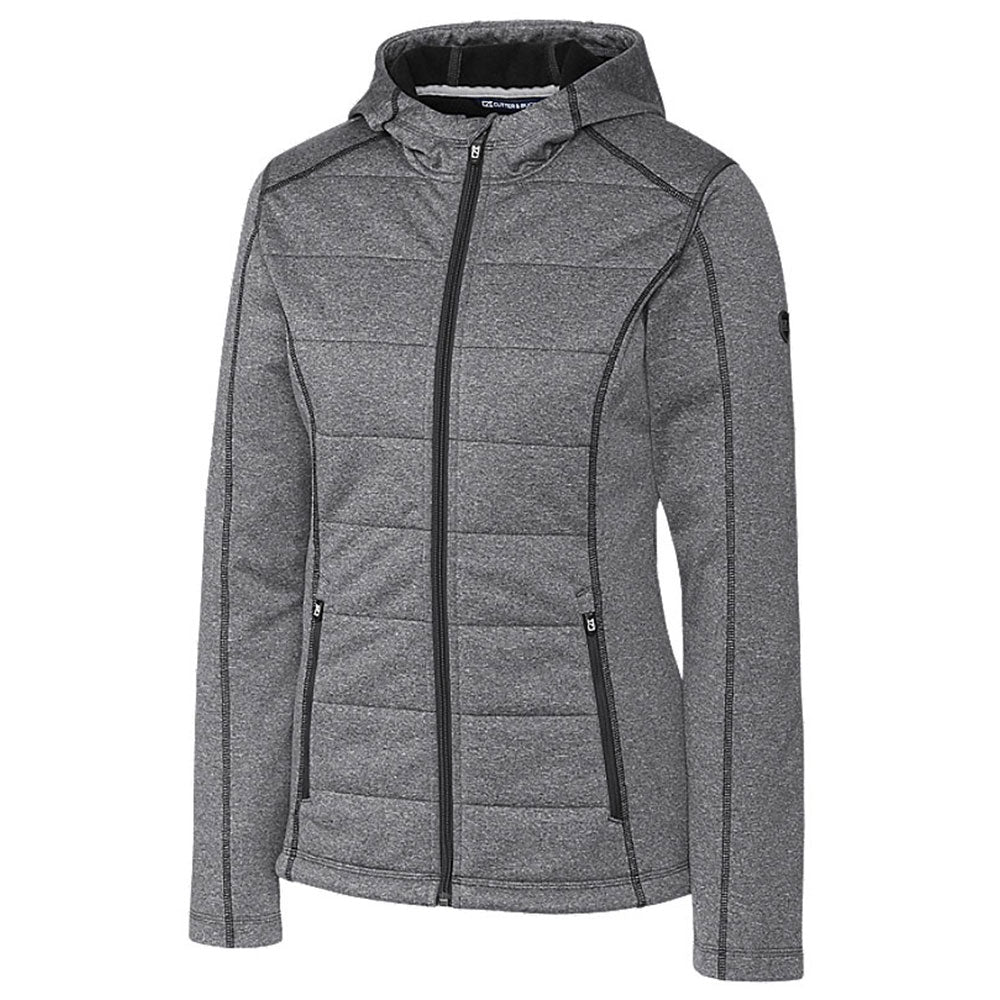 Cutter & Buck Women's Charcoal WeatherTec Altitude Quilted Jacket