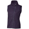 Cutter & Buck Women's College Purple Heather Mainsail Vest
