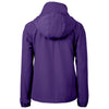 Cutter & Buck Women's College Purple Charter Eco Recycled Full Zip Jacket