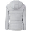 Cutter & Buck Women's CONCRETE Evoke Hybrid Eco Softshell Recycled Full Zip Hooded Jacket