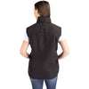Cutter & Buck Women's Black Charter Eco Recycled Full Zip Vest