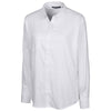 Cutter & Buck Women's White Windward Twill Long Sleeve Shirt