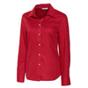 Cutter & Buck Women's Cardinal Red L/S Epic Easy Care Nailshead