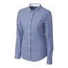 Cutter & Buck Women's French Blue L/S Epic Easy Care Gingham