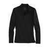 Peter Millar Women's Black Sun Comfort Long-Sleeve Zip Neck