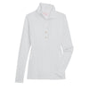 Peter Millar Women's White Sun Comfort Long-Sleeve Self Collar